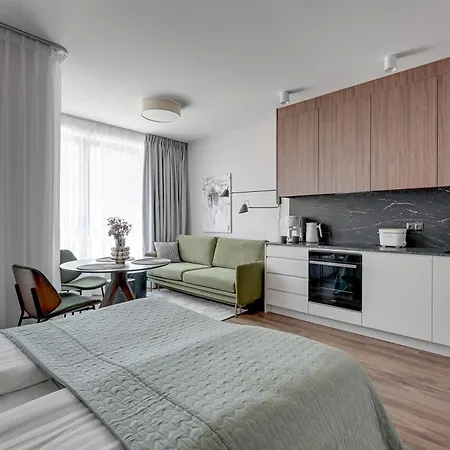 Scala City Center Premium Studios By Lion Apartments Gdansk Exterior photo